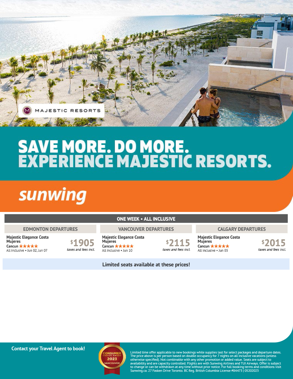 Save More. Do More. Experience Majestic Resorts